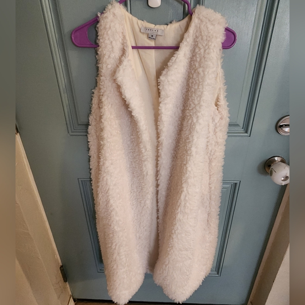FAVLUX Cream Fashion Vest